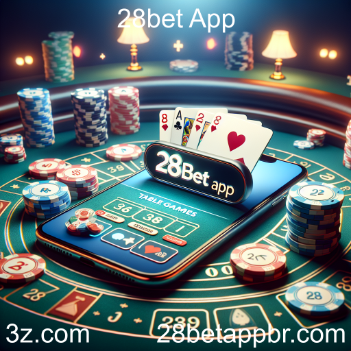 A Emoção dos Jogos de Mesa na 28bet App